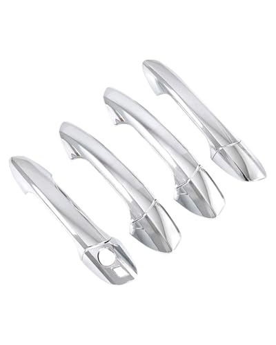 YYGGWL Scratch Protection Kompatibel Mit Benz E-Klasse 2010-2015 Vollumhüllender Einloch Türgriff Türschalenzuggriff Dekorationszubehör Türgriffabdeckung(1 Smart electroplating) von YYGGWL