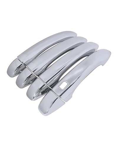 YYGGWL Scratch Protection Kompatibel Mit Clio E-Tech UK 2023-2024 Lochloser 1-Smart Türgriff Mit Schalenzieher Türgriffabdeckung(Electroplating) von YYGGWL