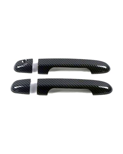 YYGGWL Scratch Protection Kompatibel Mit Hyundai Elantra 2008-2010 Türgriffverkleidung Mit Einzelloch & Schalenkratz- Stoßschutzfolienset Türgriffabdeckung(2 doors carbon fiber pattern) von YYGGWL