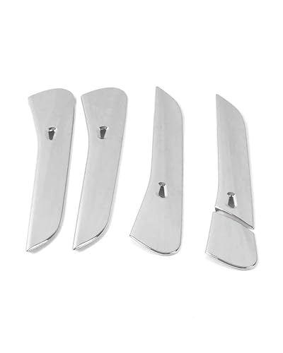 YYGGWL Scratch Protection Kompatibel Mit ID.4X ID.4CROZZ 2021 Türgriffverkleidung Kratzschutzfolie Für Türschalen-Upgrade Türgriffabdeckung(Electroplating) von YYGGWL