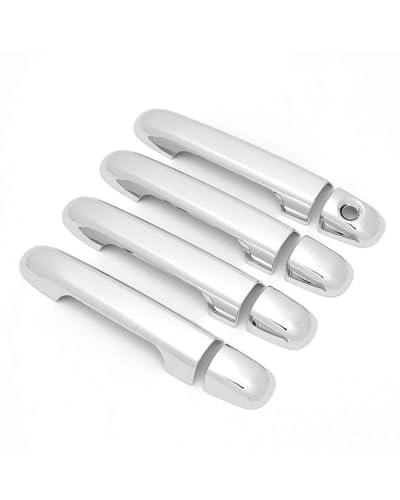 YYGGWL Scratch Protection Kompatibel Mit Kia Cerato Spectra 2004-2009 Außen Türgriffabdeckung Einloch Kratzfest Türschalen-Schutz Türgriffabdeckung(Single hole plating) von YYGGWL