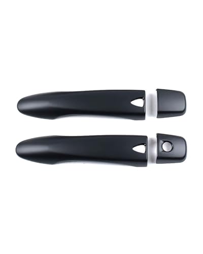 YYGGWL Scratch Protection Kompatibel Mit Koleos HZG 2017-2020 Türgriffleiste 1 Loch 2-Smart Kratzschutz Zubehör Türgriffabdeckung(2 doors matte black) von YYGGWL