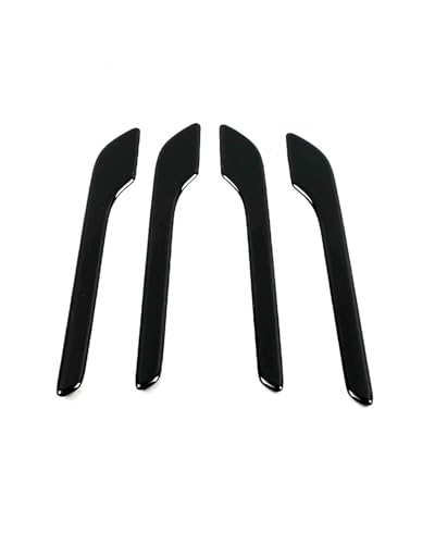 YYGGWL Scratch Protection Kompatibel Mit Model 3/Y 2019-2023 Türgriff Kratzschutzfolie Carbonfaser-Optik Außenaccessoires Türgriffabdeckung(19-21 bright black) von YYGGWL