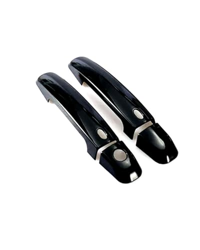 YYGGWL Scratch Protection Kompatibel Mit Suzuki SX4 S-Cross Türgriffschutzfolie Mit Einzelloch Kratzfeste Abdeckung Für Türschale Türgriffabdeckung(2 doors bright black) von YYGGWL
