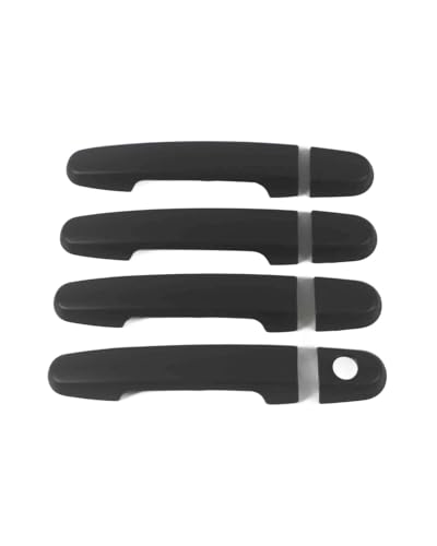 YYGGWL Scratch Protection Kompatibel Mit Toyota Camry 2001-2006 Türgriffabdeckung Kratzfest Türschalen-Schutz Türgriffabdeckung(Matte black 1 hole) von YYGGWL