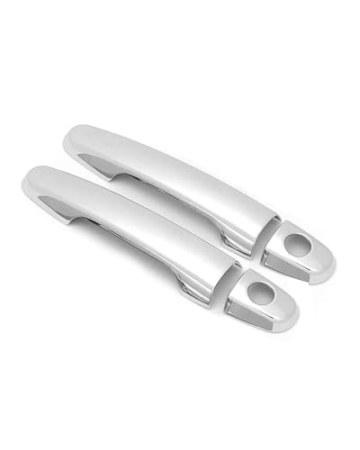 YYGGWL Scratch Protection Kompatibel Mit Toyota Fortuner 2004-2015 Doppelloch Türgriff Außentürschalenzuggriff Dekorative Nachrüstzubehör Türgriffabdeckung(2 doors electroplated) von YYGGWL