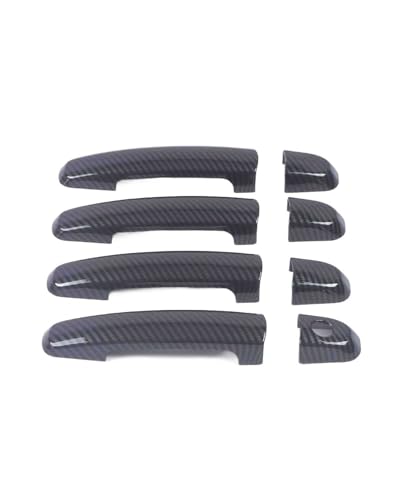 YYGGWL Scratch Protection Kompatibel Mit VX-1 2012-2018 Außen Türgriffabdeckung Einloch Kratzfest Türschalen-Schutz Türgriffabdeckung(Carbonfaser-Muster) von YYGGWL