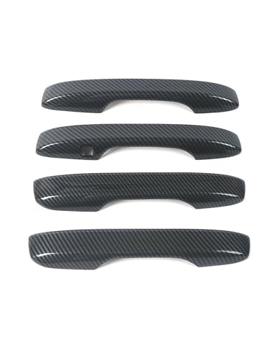 YYGGWL Scratch Protection Kompatibel Mit ZRV 2022 Türgriff Dekorativer Kratzfester Schutzfolienaufkleber Zubehör Türgriffabdeckung(Carbonfaser-Muster) von YYGGWL
