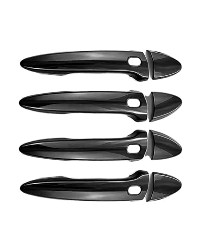 YYGGWL Scratch Protection Kompatibel mit Lexus ES240 ES350 XV40 2006-2012 Lochloser Türgriff mit Schalenzieher Zubehörset Türgriffabdeckung(4 smart bright black) von YYGGWL