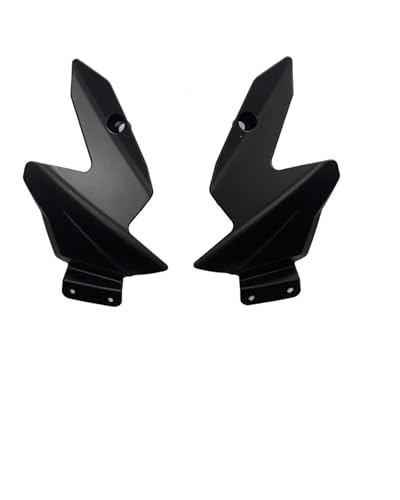 YYGGWL Universal Windschild FÜR Benelli TRK502 TRK 502 BJ500GS-A Vorne Links Rechts Motorrad Seite Windschutzscheiben Windscreens TRK502 TRK502X Windabweiser Motorrad(Black) von YYGGWL
