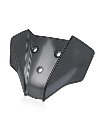YYGGWL Universal Windschild Für 1290 Super R 2020 2021 2022 2023 2024 Motor Windschutzscheibe Schutz Für 1290 SuperDuke R MY20 Motorrad Windschutzscheibe Fliegengitter Windabweiser Motorrad(Black) von YYGGWL