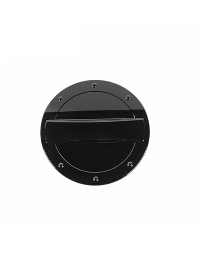 YYGGWL tankdeckel Für Ford Für Mustang 2010 2011 2012 2013 2014 ABS Auto Tankdeckel Dekoration Abdeckung Außen Zubehör tankdeckel abschließbar(Black no Logo) von YYGGWL