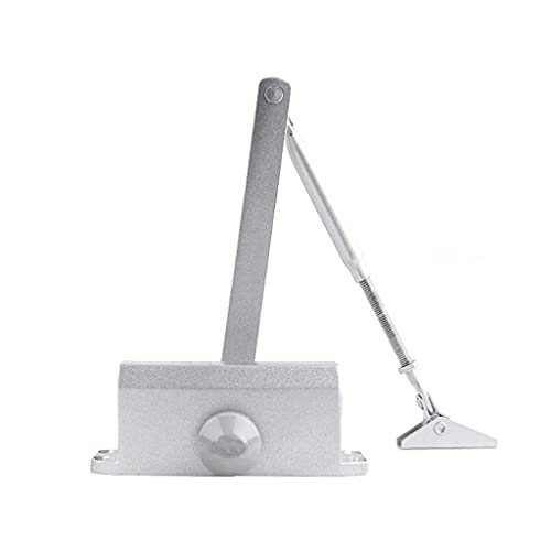 Feuerlösch-Türschließer, automatischer hydraulischer Türschließer mit verstellbarem Arm, für den privaten oder gewerblichen Gebrauch (Aluminiumlegierung) (Größe: Large-202 mm) (mittel) (klein) von YYGHF
