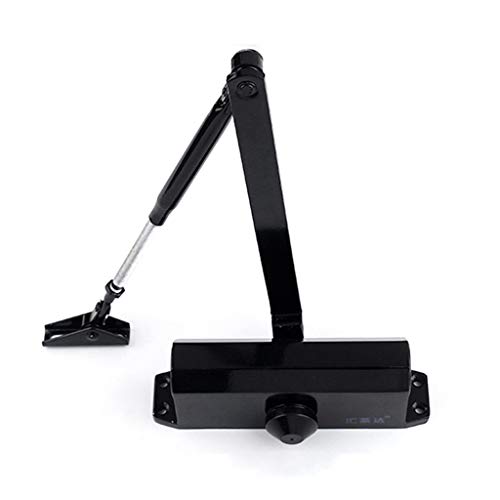 Türschließer mit hydraulischem Türschließer, offene Haltefeder, einstellbare Schließgeschwindigkeit, kommerzielle und häusliche Verwendung für Türen mit einem Gewicht von 85 kg (Farbe: nicht Türschließer mit hydraulischem Türschließer, offene Haltefeder, einstellbare Schließgeschwindigkeit, kommerzielle und häusliche Verwendung für Türen mit einem Gewicht von 85 kg (Farbe: nicht von YYGHF
