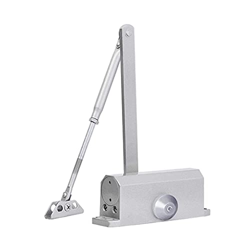 Türschließer mit offenem Haltefeder, sanfter Verschluss mit automatischem verstellbarem Arm, für gewerbliche und private Türen mit einem Gewicht von 40-85 kg, 3 Größen (klein) (mittel) (klein) von YYGHF