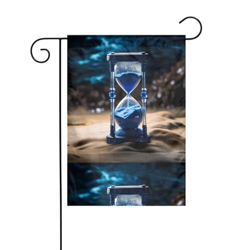 YYHHAOFA Bedruckter Fahnenmast für den Außenbereich, doppelseitig, 30,5 x 45,7 cm von YYHHAOFA