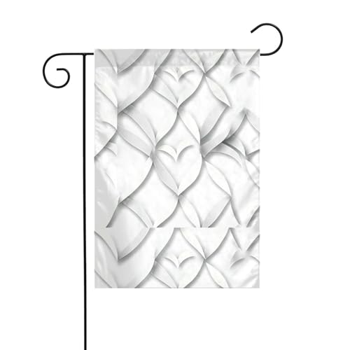 YYHHAOFA Die Persönlichkeit der Note Muster Gartenflagge Hofdekoration 30,5 x 45,7 cm für Garten, Terrasse, Balkon von YYHHAOFA