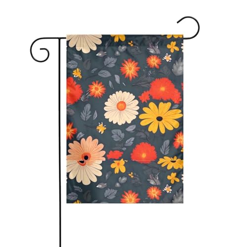 YYHHAOFA Einige schöne Blumen, bedruckt, Gartenflaggenmast für den Außenbereich, Innenhof, Dekoration, doppelseitig, 30,5 x 45,7 cm YYHHAOFA Einige schöne Blumen, bedruckt, Gartenflaggenmast für den Außenbereich, Innenhof, Dekoration, doppelseitig, 30,5 x 45,7 cm von YYHHAOFA