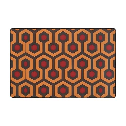 YYHHAOFA Shining Overlook Flanell-Bodenmatte, rutschfest, 91,4 x 61 cm, feiner Samt, rutschfest, langlebig, weich YYHHAOFA Shining Overlook Flanell-Bodenmatte, rutschfest, 91,4 x 61 cm, feiner Samt, rutschfest, langlebig, weich von YYHHAOFA