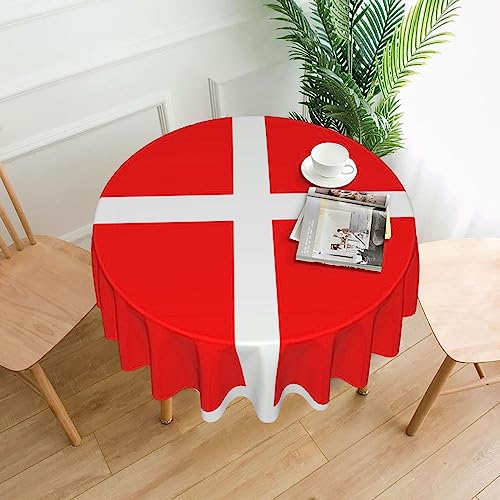 YYHHAOFA Tischdecke – waschbar und wiederverwendbar, perfekt als Schutz und Dekoration für den Esstisch, 152,4 cm. Dänemark-Flagge YYHHAOFA Tischdecke – waschbar und wiederverwendbar, perfekt als Schutz und Dekoration für den Esstisch, 152,4 cm. Dänemark-Flagge von YYHHAOFA