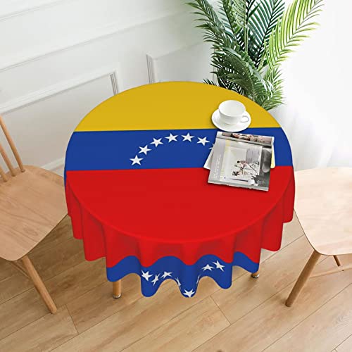 YYHHAOFA Tischdecke – waschbar und wiederverwendbar, perfekt als Schutz und Dekoration für den Esstisch, 152,4 cm. Flagge von Venezuela YYHHAOFA Tischdecke – waschbar und wiederverwendbar, perfekt als Schutz und Dekoration für den Esstisch, 152,4 cm. Flagge von Venezuela von YYHHAOFA