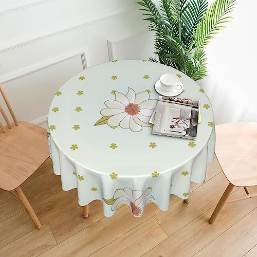 YYHHAOFA Tischdecke – waschbar und wiederverwendbar, perfekt als Schutz und Dekoration für den Esstisch, 152,4 cm. Kamelie in Blüte YYHHAOFA Tischdecke – waschbar und wiederverwendbar, perfekt als Schutz und Dekoration für den Esstisch, 152,4 cm. Kamelie in Blüte von YYHHAOFA