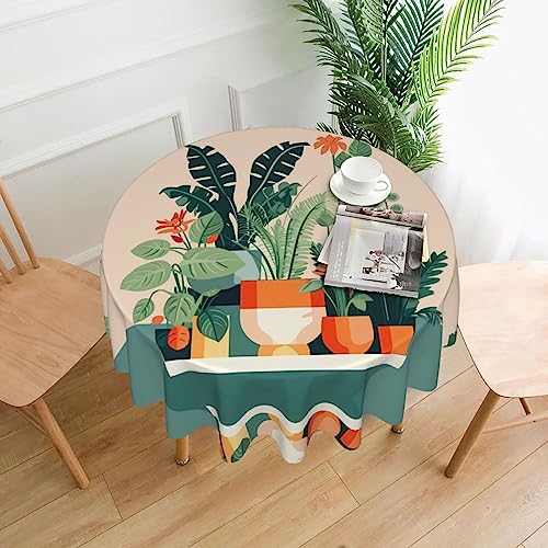 YYHHAOFA Tischdecke – waschbar und wiederverwendbar, perfekt als Schutz und Dekoration für den Esstisch, 152,4 cm. Kleiner grüner Cartoon-Druck YYHHAOFA Tischdecke – waschbar und wiederverwendbar, perfekt als Schutz und Dekoration für den Esstisch, 152,4 cm. Kleiner grüner Cartoon-Druck von YYHHAOFA