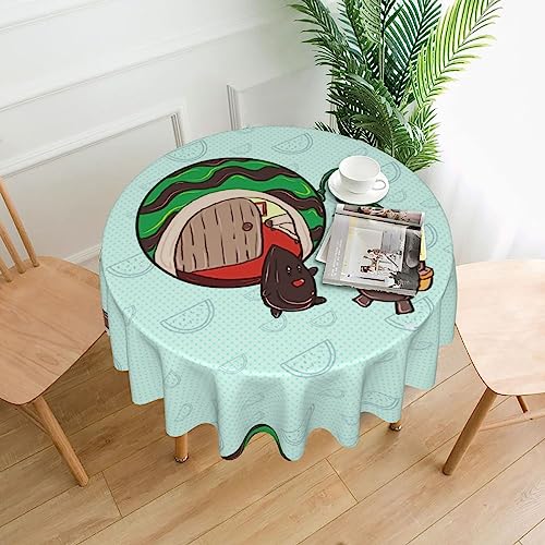 YYHHAOFA Tischdecke – waschbar und wiederverwendbar, perfekt als Schutz und Dekoration für den Esstisch, 152,4 cm. Sonnenblumenkerne, Wassermelonensamen YYHHAOFA Tischdecke – waschbar und wiederverwendbar, perfekt als Schutz und Dekoration für den Esstisch, 152,4 cm. Sonnenblumenkerne, Wassermelonensamen von YYHHAOFA