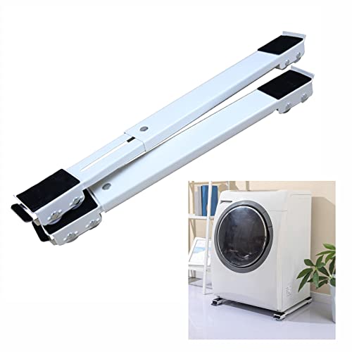Waschmaschinen Sockel,Möbelroller Easy move,waschmaschinenständer,Mini-kühlschrankständer Mobile Base,möbel gleitsystem,2er-set Transportroller,für Washing Machine,Schrank,kühlschrank,kühltruhen von YYHJ