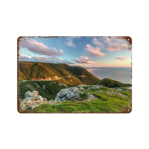 YYHMKBYY Cape Breton Highlands National Park, Nova Scotia,Vintage-Blechschild, für Zuhause, Büro, Küche, Pub, Club, Café, Bar, Bauernhof, Restaurant, Kollektion, Metall-Wanddekoration,20 x 30 cm -587 YYHMKBYY Cape Breton Highlands National Park, Nova Scotia,Vintage-Blechschild, für Zuhause, Büro, Küche, Pub, Club, Café, Bar, Bauernhof, Restaurant, Kollektion, Metall-Wanddekoration,20 x 30 cm -587 von YYHMKBYY