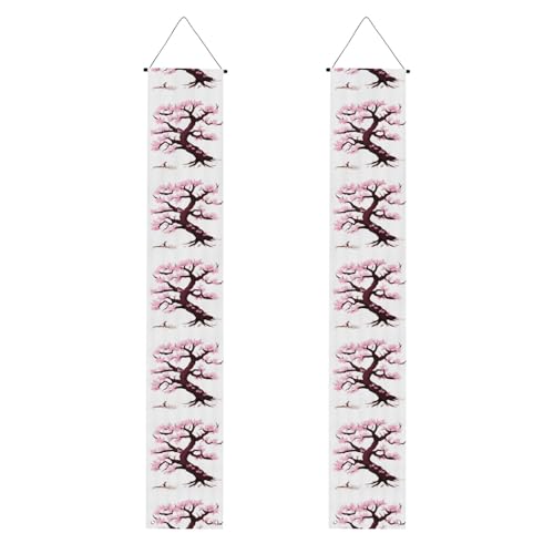 Abschlussbanner YYHWHJDE Kirschblüten Baum Druck Dekor Banner Türschild für Outdoor Indoor Yard Party 30,5 x 180,9 cm Abschlussbanner YYHWHJDE Kirschblüten Baum Druck Dekor Banner Türschild für Outdoor Indoor Yard Party 30,5 x 180,9 cm von YYHWHJDE