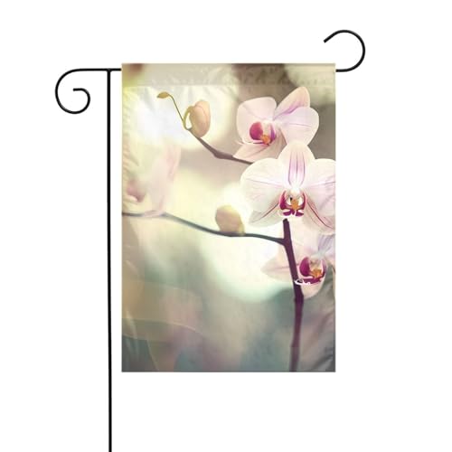 YYHWHJDE Eine Orchidee Drucke Garten Fahnenmast Outdoor Hof Dekoration Mode 30,5 x 45,7 cm YYHWHJDE Eine Orchidee Drucke Garten Fahnenmast Outdoor Hof Dekoration Mode 30,5 x 45,7 cm von YYHWHJDE