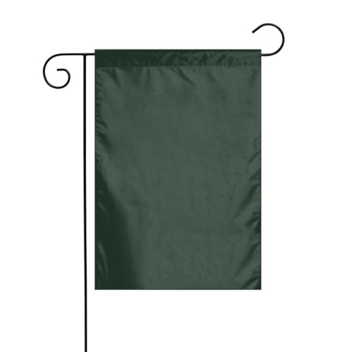 YYHWHJDE Fortschrittliche grüne Drucke, Gartenflagge, Hofdekoration, 30,5 x 45,7 cm, dick von YYHWHJDE