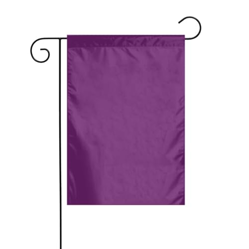 YYHWHJDE Gartenflagge mit violetten Drucken, 30,5 x 45,7 cm, dick von YYHWHJDE