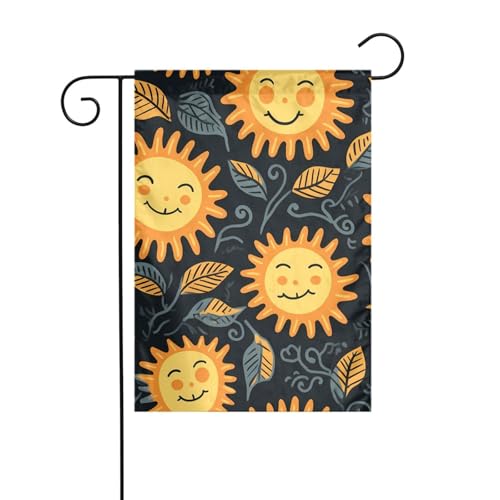YYHWHJDE Goodlooking Hallo Sunshine Prints Gartenflagge, Hofdekoration, 30,5 x 45,7 cm, dick, modisch von YYHWHJDE