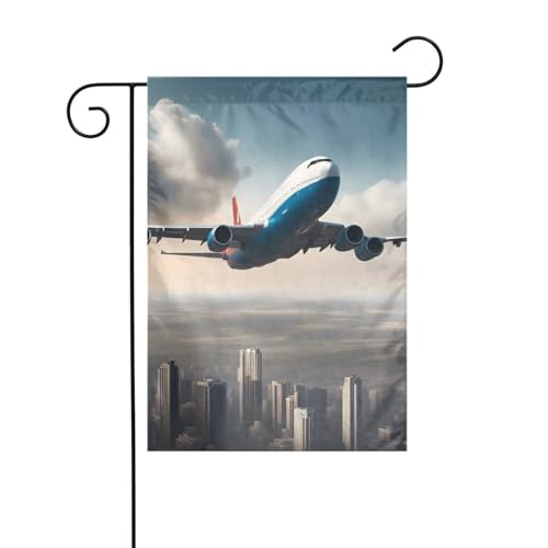 YYHWHJDE Hohes Flugzeug Drucke Garten Fahnenmast Outdoor Hof Dekoration Mode 30,5 x 45,7 cm YYHWHJDE Hohes Flugzeug Drucke Garten Fahnenmast Outdoor Hof Dekoration Mode 30,5 x 45,7 cm von YYHWHJDE