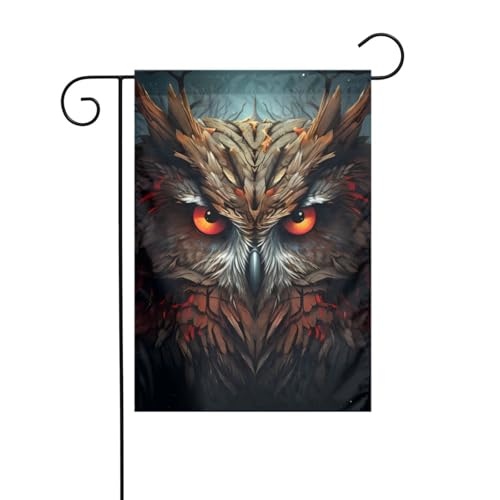 YYHWHJDE Nachteule Drucke Garten Fahnenmast Outdoor Hof Dekoration Mode 30,5 x 45,7 cm YYHWHJDE Nachteule Drucke Garten Fahnenmast Outdoor Hof Dekoration Mode 30,5 x 45,7 cm von YYHWHJDE