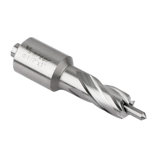 1 Stücke HSS Ringlochschneider 6-60mm Kernbohrer Weldonschaft Hohlbohrer Lochsäge Cutter for Metall Stahl Eisen(Gray) von YYJOUPLM