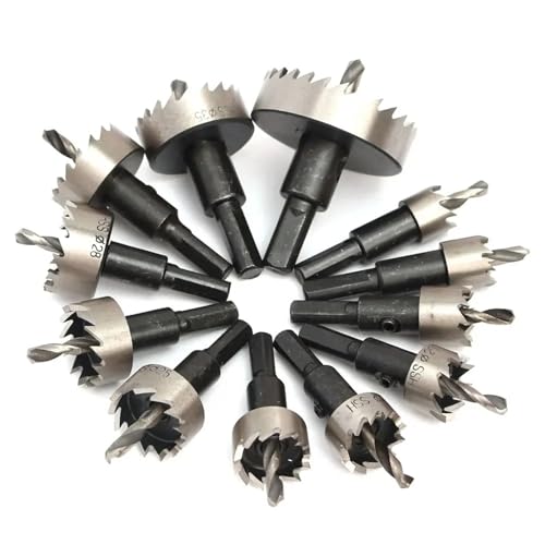 13 stücke 16-53mm Hartmetall Spitze HSS Bohrer Bit Loch Säge Set Edelstahl Metall Legierung Bohrer Bit 13 stücke 16-53mm Hartmetall Spitze HSS Bohrer Bit Loch Säge Set Edelstahl Metall Legierung Bohrer Bit von YYJOUPLM