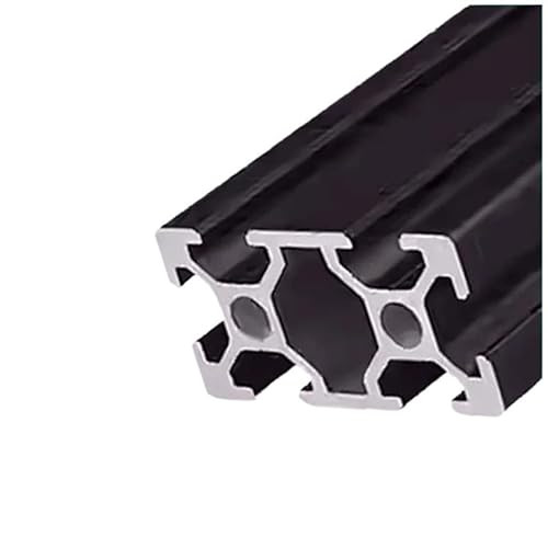 2020 2035 2040 2060 2080 20100 20120 schwarz Aluminium Profil Linear Schiene Extrusion T-slot Rahmen Metall CNC 3D Drucker Teile(OB-2040-b,700mm) von YYJOUPLM