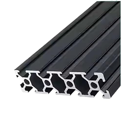 2020 2035 2040 2060 2080 20100 20120 schwarz Aluminium Profil Linear Schiene Extrusion T-slot Rahmen Metall CNC 3D Drucker Teile(OB-2080-b,100mm) von YYJOUPLM