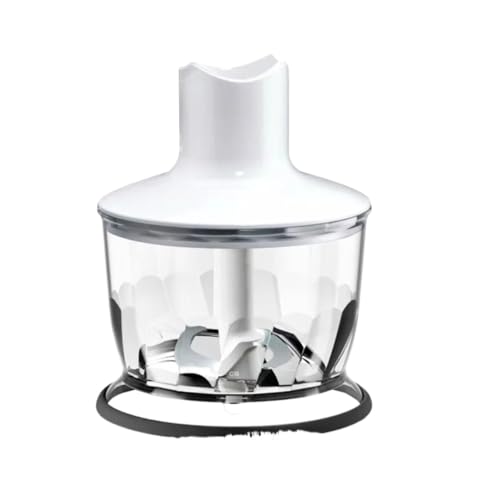 500 ml Mixbecher/Messer, kompatibel mit Braun MQ5025 MQ525 MQ5035 MQ505 MQ525 MQ3035 MQ3025 von YYJOUPLM