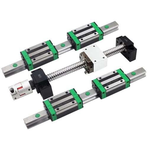 Ballscrew Kit sfu1605 sfu1204 1000mm 1200mm +linear Rails HGR20 Square Guide +HGH20CA HGW20CC Carriages Blocks For Cnc Machine(SFU1610 HGH20CA,300mm) von YYJOUPLM