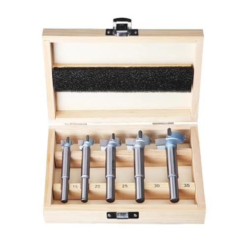 Bohrer for Holz-Kit Holzbearbeitungswerkzeuge 15 mm bis 35 mm Lochsägen-Set Scharnierbohrer Hartmetallbohrer Bohrer for Holz-Kit Holzbearbeitungswerkzeuge 15 mm bis 35 mm Lochsägen-Set Scharnierbohrer Hartmetallbohrer von YYJOUPLM