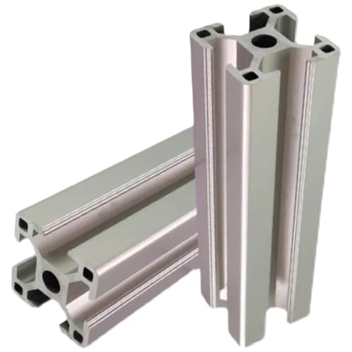 CNC-Aluminiumprofil 3030 Aluminiumprofil-Extrusion 100 mm-1000 mm EU-Standard 3D-Druckerteile Anodendrahtführung Aluminiumprofil(3030 2pcs,250mm) von YYJOUPLM