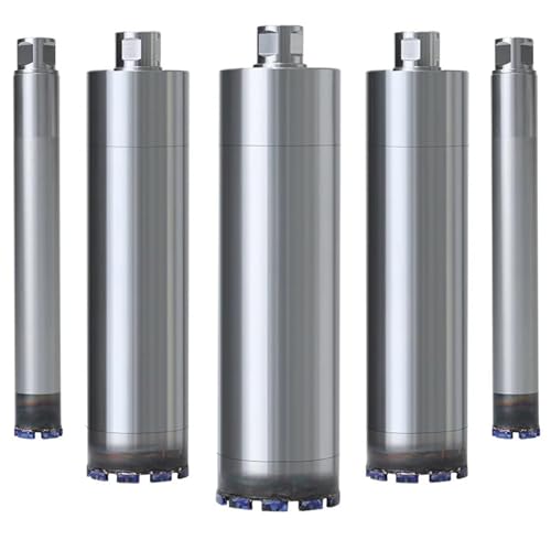 Diamantkernbohrer for Stahlbeton, 25–400 mm, Spaltbohrer, M22 T32, 1 1/4UNC, Gesamtlänge 420 mm, Stanzlochwerkzeug(56MM,1 1-4UNC Thread) von YYJOUPLM