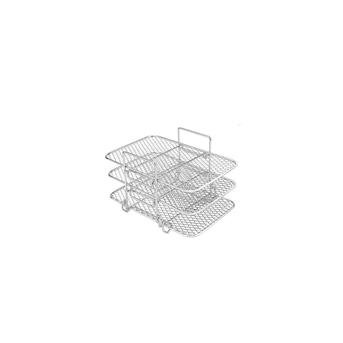 Kompatibel mit Ninja 3-Tier Air Fryer Rack 304 Edelstahl von YYJOUPLM