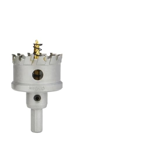 Lochsägenbohrer, Hartmetallspitze, Titankern, Zentrierbohrer, Lochsägenbecher-Set, Metalllegierung, Holz, Metallbearbeitungsschneider(12mm) von YYJOUPLM