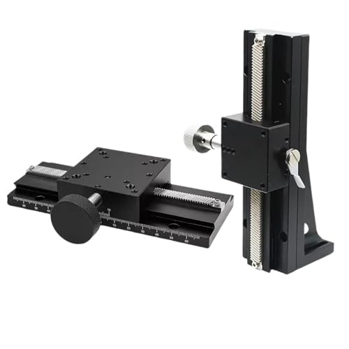 Manueller Schwalbenschwanz-Nut-Schiebetisch, Lineartisch, Langhub, X/Z/XZ-Achse, hochpräzise Verschiebungsplattform, Druckausrüstung(XZ Axis-40mm Table,Total length 50mm) von YYJOUPLM