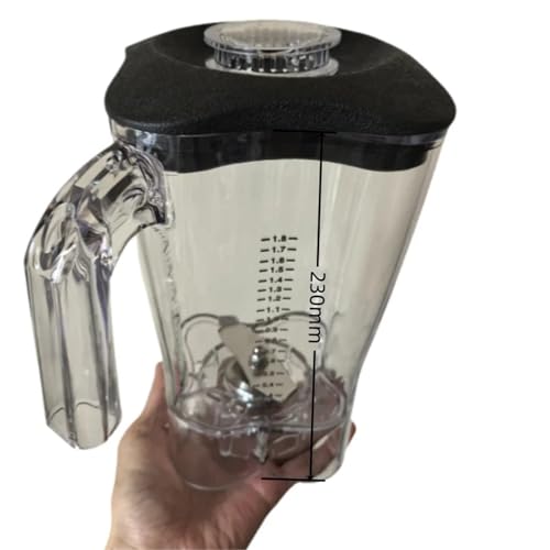 Mixerbehälter, kompatibel mit Hamilton Beach HBH650-CCC/550/850 Ersatz-Mixbecher von YYJOUPLM